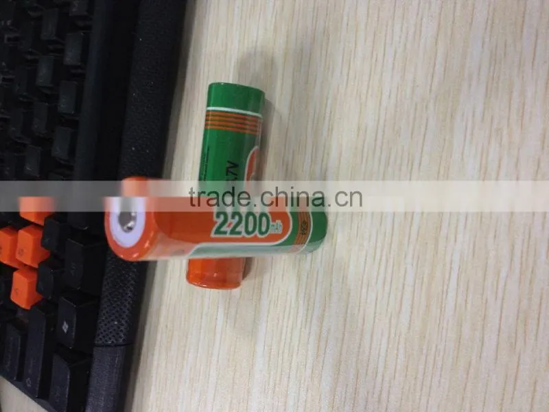 SupFire 2200mAh Capacity rechargerable li-ion 18650 battery