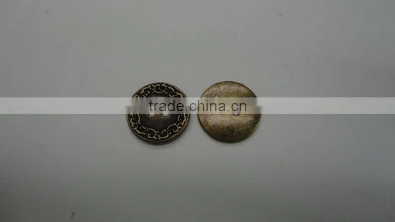 metal buttons china nickel free antisilver holes button fty
