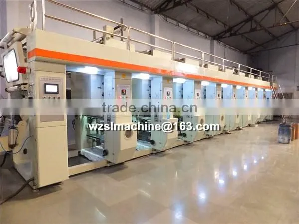 High Speed 7 Motor Computer Rotogravure Printing Machine/Gravure printing machine/ Rotogravure printing machine Price