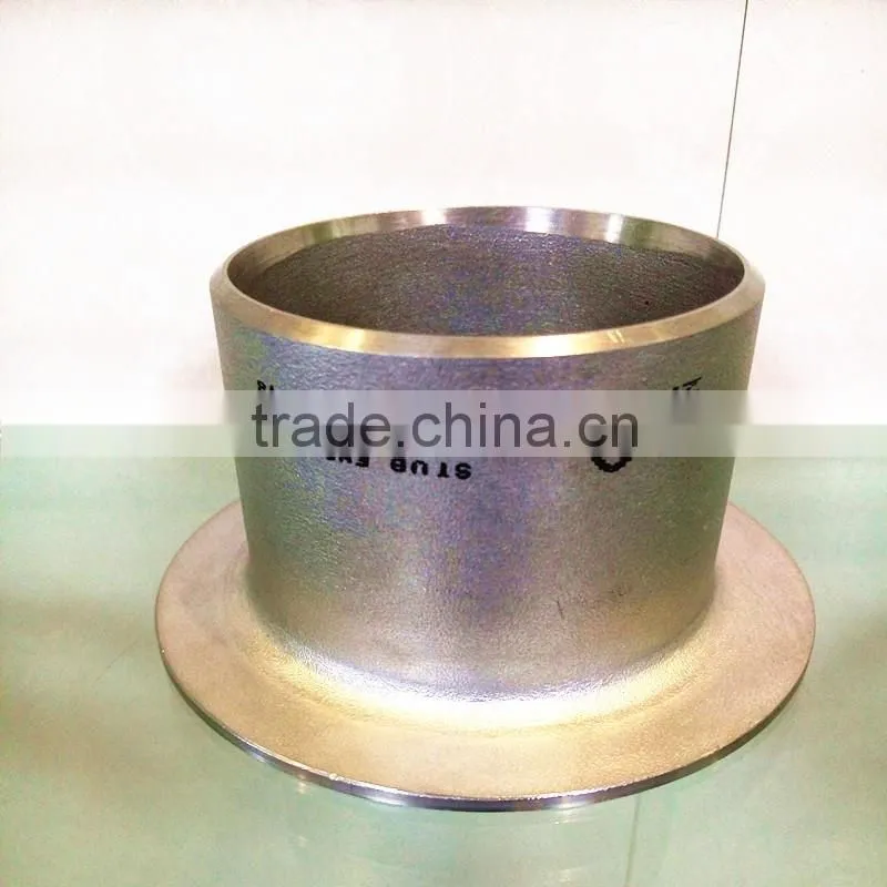 304 316 Lap Joint Stub End Pipe Fitting Hdpe Stub End