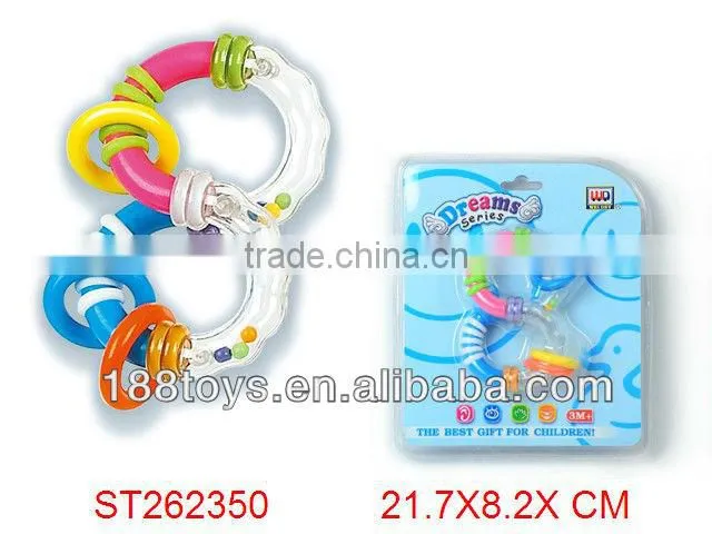 2013 New Design Baby Rattle,Funny Plastic Rattle,Baby Toy