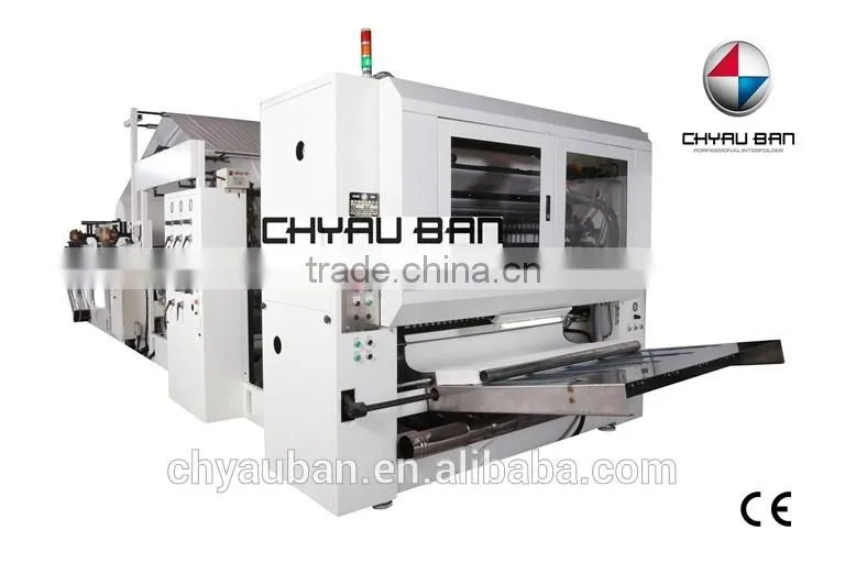 Lamination Embossing Z Fold Hand Towel Paper Making Machine