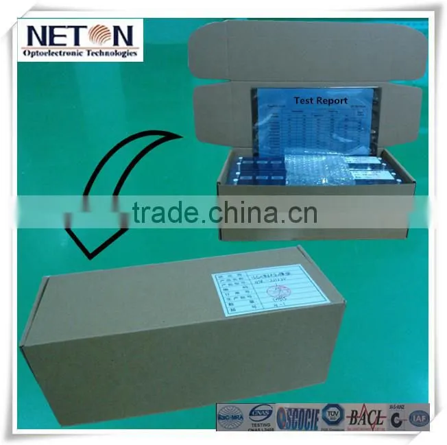 3Gbps 1X9 SDI Transmitter Module OF Digital Diagnostic 40Km operating