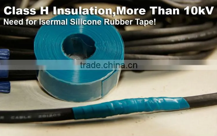 Isermal self fusing silicone rubber tape,self amalgamating tape for Low-voltage