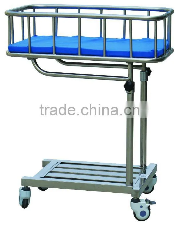 FC-9 Alibaba China Medical Equipment Stainless Steel Baby Trolley Price