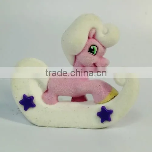 my little pony figure 2015 new design with flock