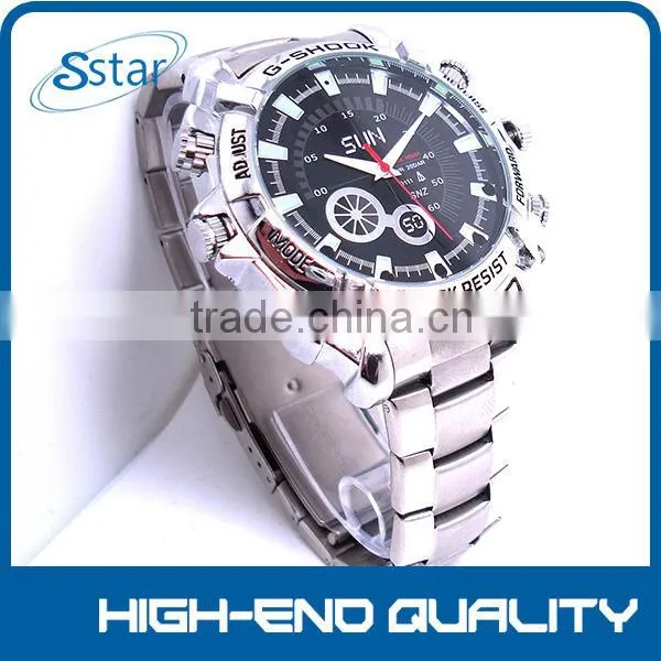 2014 best seller HD dvr hidden camera watch