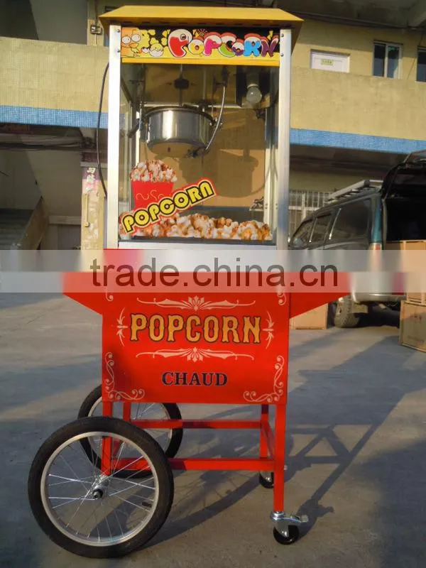 Newest Electric Popcorn Machine with Cart