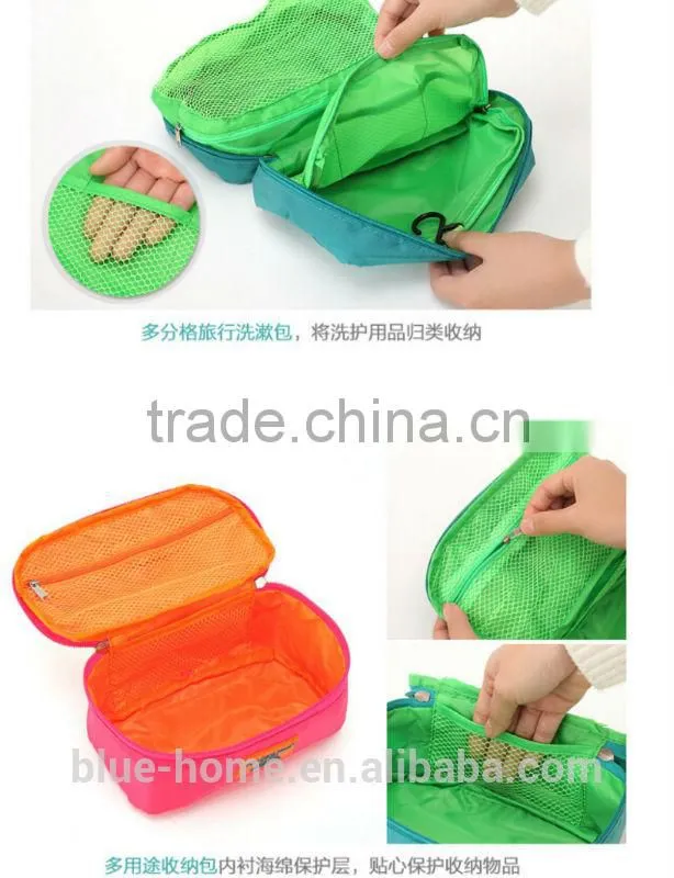 Made in China women trave insert handbag Clothes pants sundries storage bag sets 7 pcs