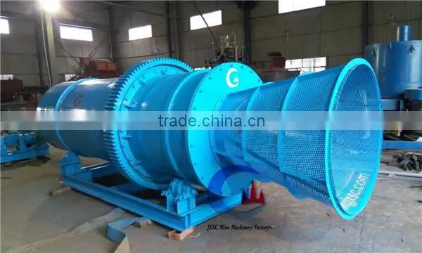 gold washing machine drum scrubber in gold mining