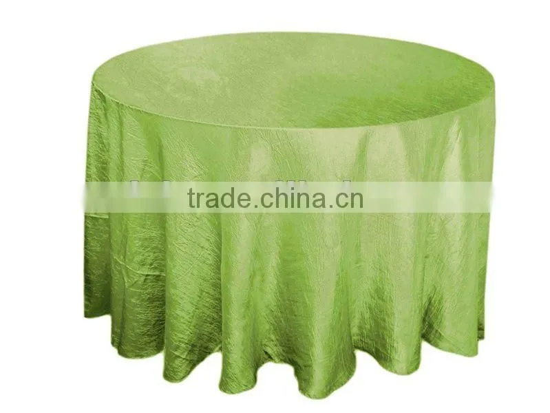 Crinkle taffeta table runner,table cloth,chair sash,placemat,napkin,chair cover