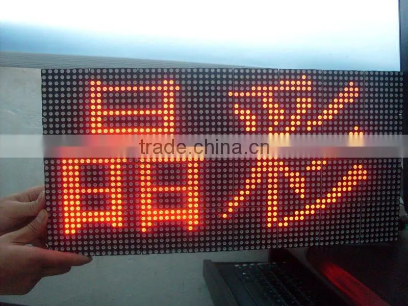 high definition indoor dual color led dot matrix diaplay 5.0