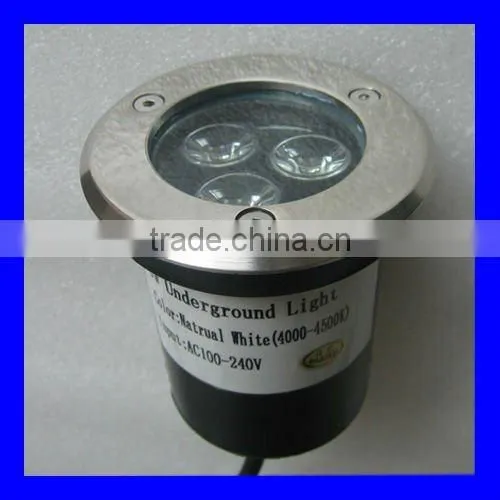 3*1w Inground light,Underground lamp
