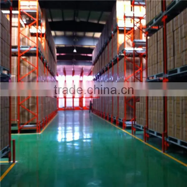 remoted radio shuttle rack , steel racking