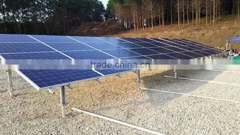 ground screw anchor for solar mounting system