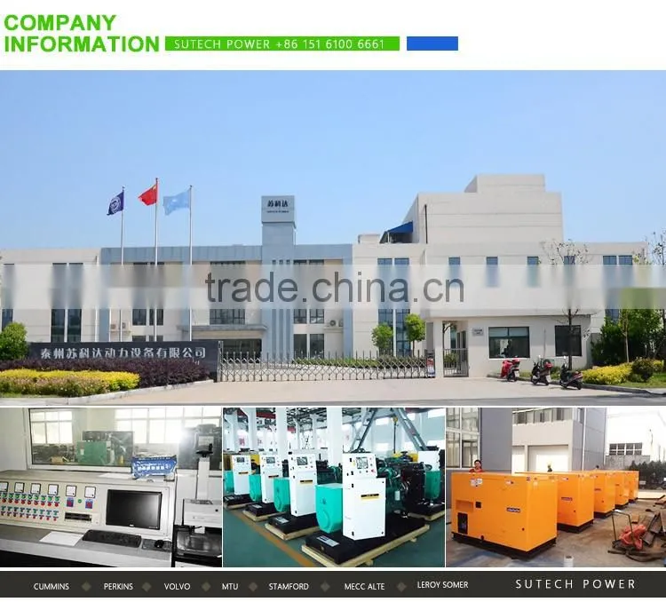 800kw diesel generator price with Volvo Shangchai engine