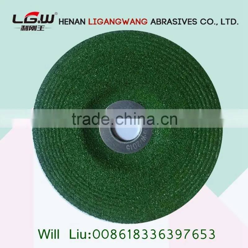 420 LGW new designed T42 100*3*16 grinding wheel for Stainless steel