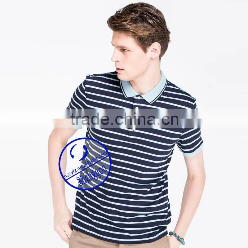 High quality wholesale custom 100% cotton pique mens polo shirt