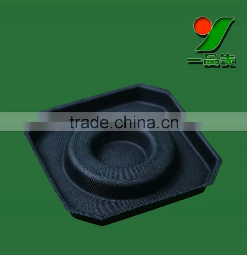 2016 China supplier custom made environmental biodegradable disposable paper box packaging