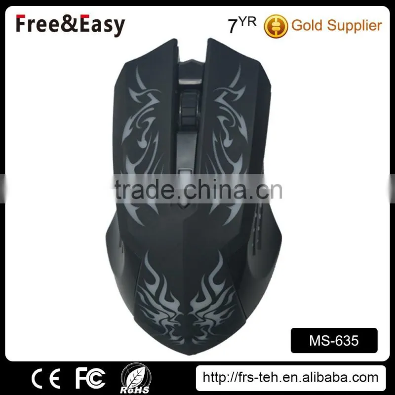 2016 guangdong new arrival laser gaming mouse 3500dpi