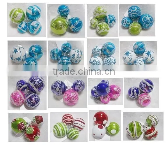 Christmas Ball Plastic Indoor&Outdoor Decoration