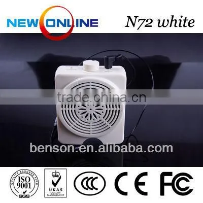 digital audio mini speaker amplifier, microphone,audio amplifier, megaphone N72 White