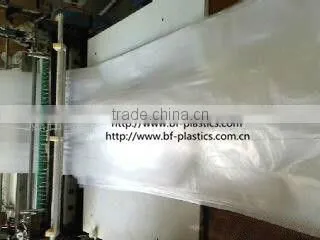 Low cost PE plastic film ventilation duct