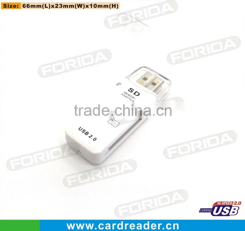Mini hot usb adapter sd card reader