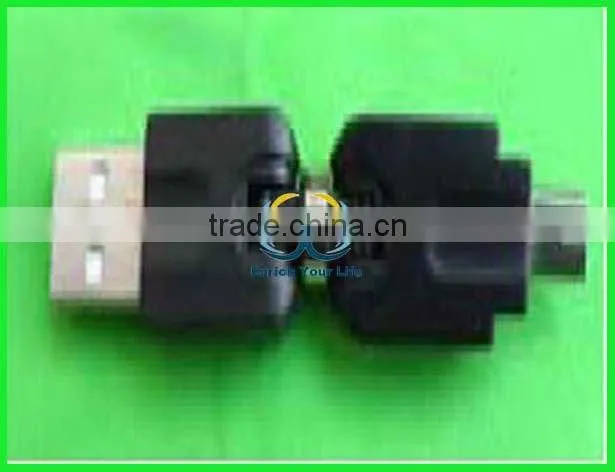 wholesale USB AM TO MINI 5P Rotate adaptor convertor