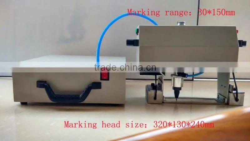 Pneumatic vin chassis number portable engraving machine