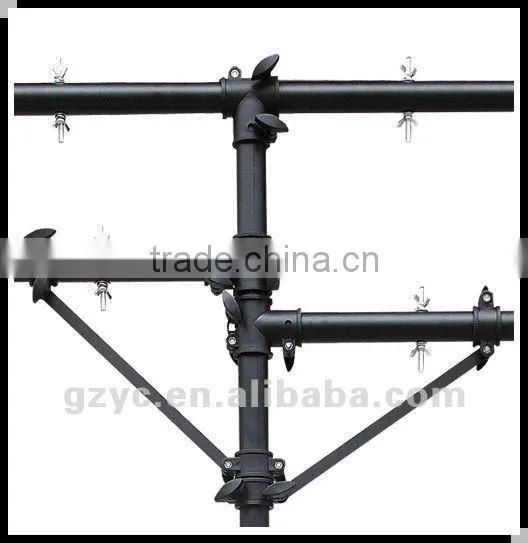 lighting stand with double T-BAR