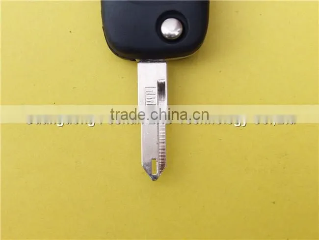 Cheap folding key blank For Renault 2 button remote flip key case fob with 206 blade