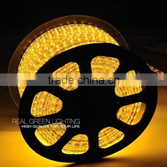 Yellow SMD 3528 120V Flexible Silicon LED Strip Lighting