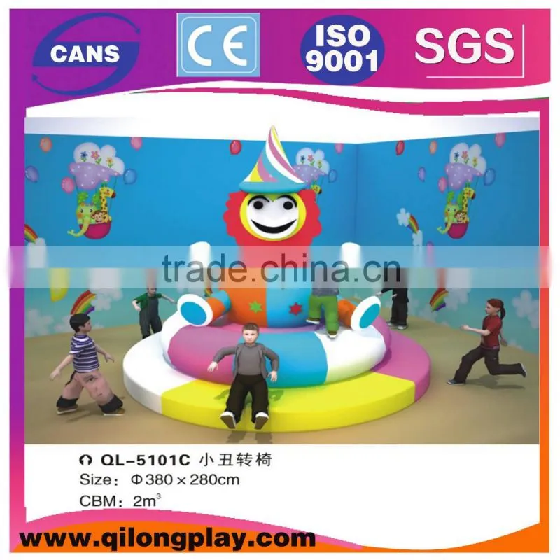 Colorful and Interesting Equipment Electric indoor Soft Playground