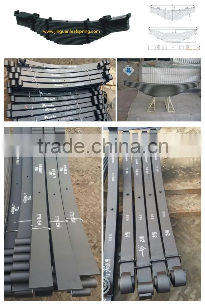 bus leaf spring assembly