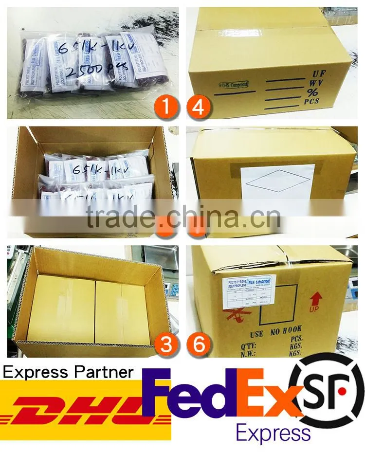 Tight Tolerances Radial Lead 681J 63V Polystyrene Film Capacitor