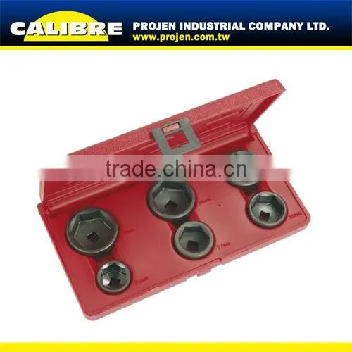 CALIBRE 3/8" & 1/2" Dr 30pcs oil filter wrench taiwan cup type oil filter wrench set