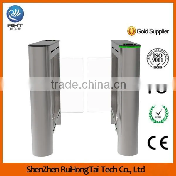 Supermarket Mechanical Turnstile Semi-automatic Gateway Rfid Swing Turnstile Gate