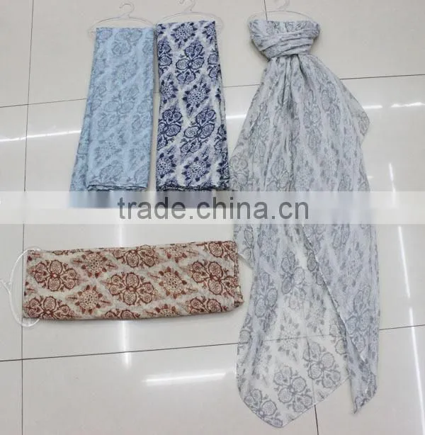 China Supplier Aztec Printing Wholesale Fashion Lady Scarf