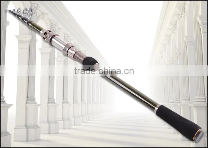 2.1m 5 Sections Carbon Fishing Rod Telescopic Fishing Pole