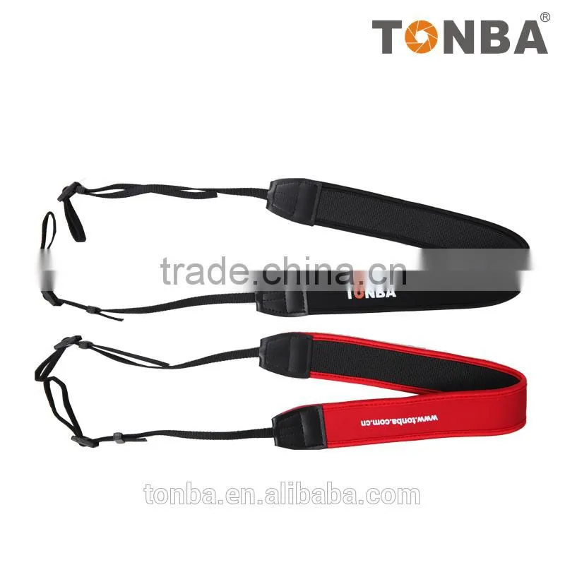 Customized LOGO Waterproof Elastic Camera Neck Strap-Red