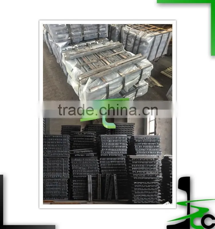 UIC60 Rail fish plates 6 hole/railway fastenings