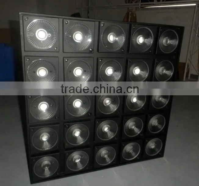 guangzhou professional manufacturer 25x10w led cob blinder/rgb led matrix