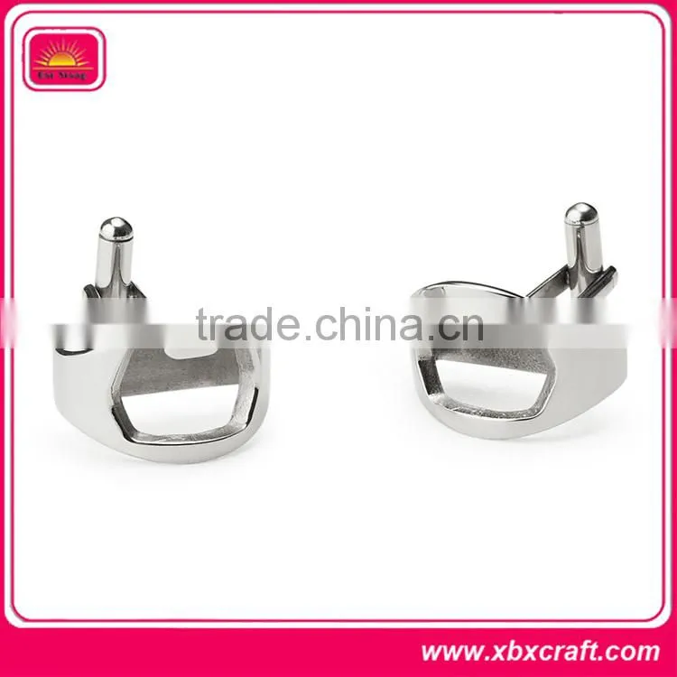 Chinese knot design metal button cufflinks