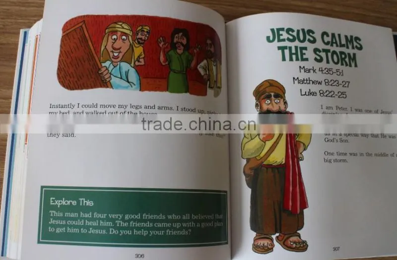 High quality low price hardcover book printing