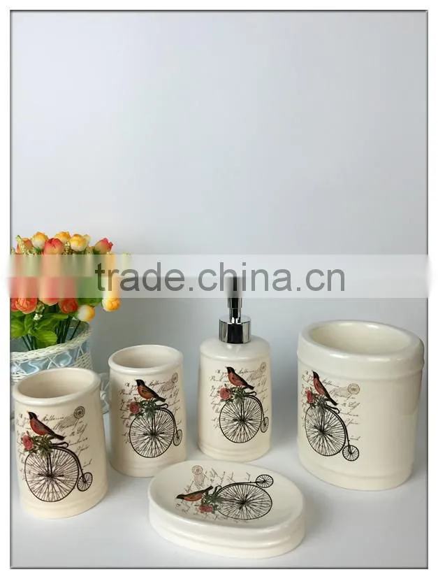 Decal Design Bathroom Accessories