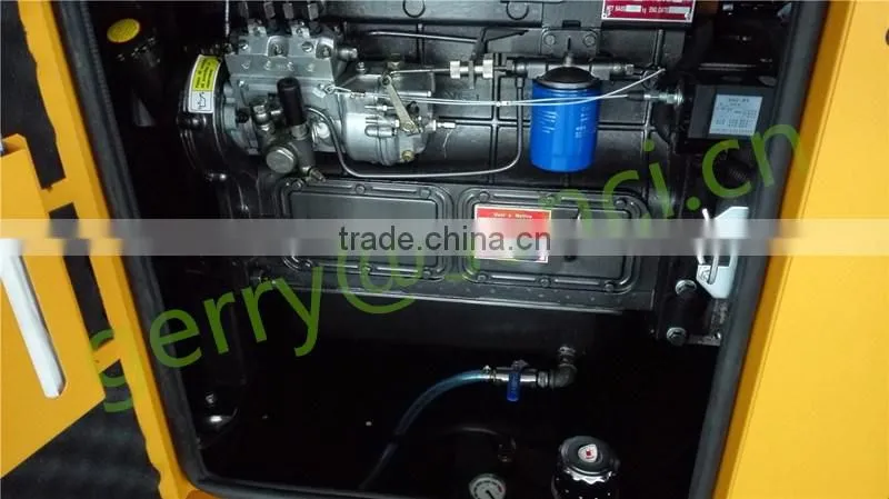 200KW emergency diesel generator silent type with ATS function