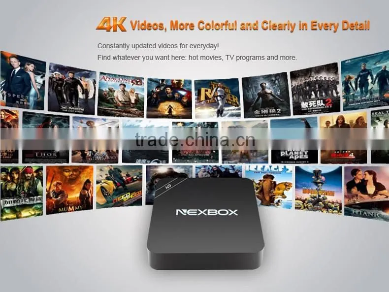 2016 New Roofull NEX BOX R9 product Remix PC RK 3229 tv box