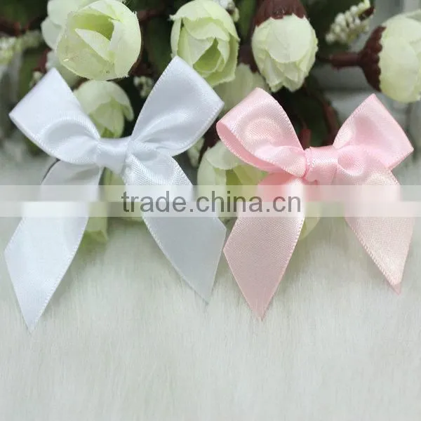 Wholesale 100% polyester fabric ribbon bow