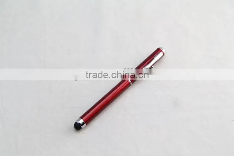 2015 new Items of fancy stationery metal stylus touch pen